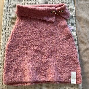 NEW Wild Fable Pink Sweater Mini Skirt Size XS‎